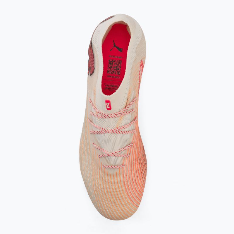 Football boots PUMA Future 9 Ultimate Low FG sugared almond/puma white/ultra red/puma black 5