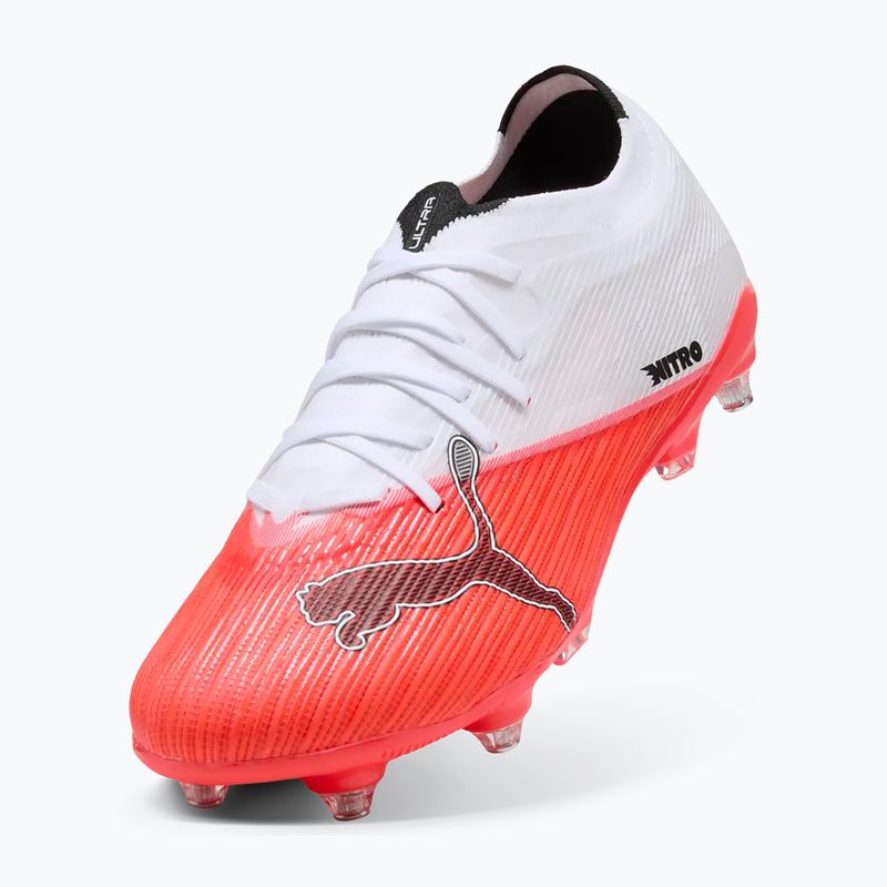 Football boots PUMA Ultra Nitro 7 Match MxSG ultra red/puma black/puma white 4