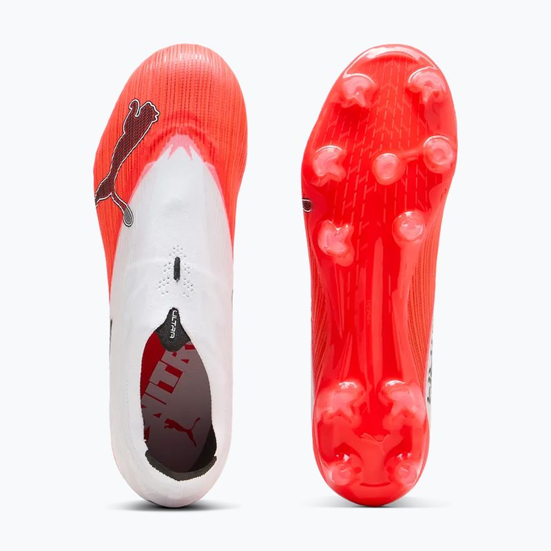 Football boots Puma Ultra Nitro 7 Match LL FG/AG ultra red/puma black/puma white 3