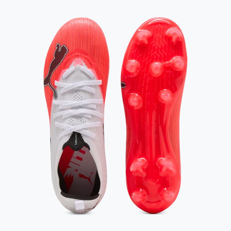 Children's football boots Puma Ultra Nitro 7 Ultimate FG/AG Jr ultra red/puma black/puma white 5