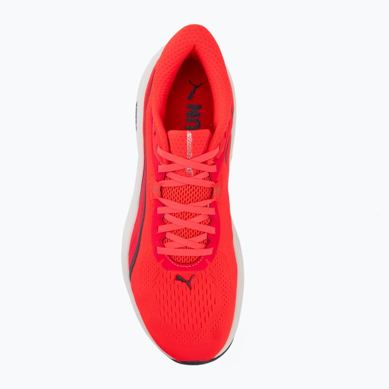 Running shoes Puma Electrify Nitro 5 ultra red/inky depths 5