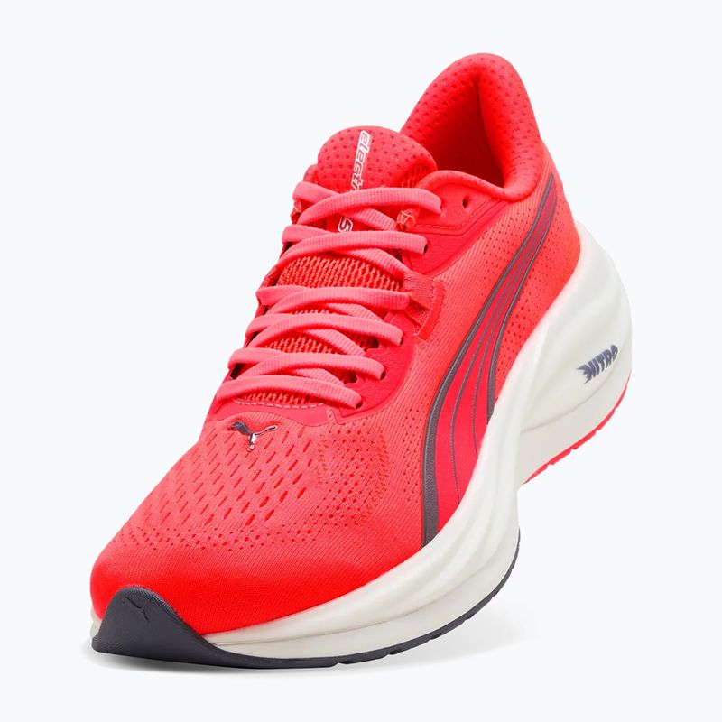 Running shoes Puma Electrify Nitro 5 ultra red/inky depths 3