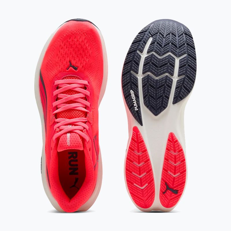 Running shoes Puma Electrify Nitro 5 ultra red/inky depths 5