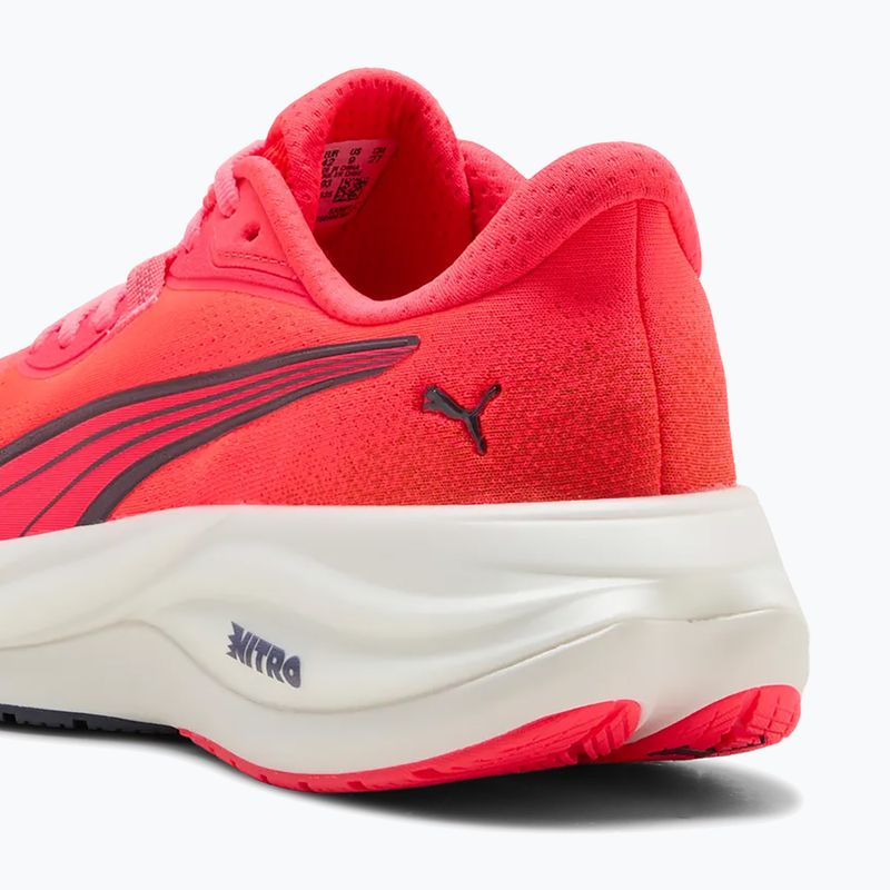 Running shoes Puma Electrify Nitro 5 ultra red/inky depths 6