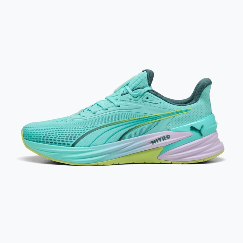 PUMA x HYROX Activate Nitro TR training shoes intense mint/light lavender/sunny lime/herb garden 8