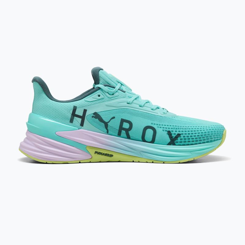 Training shoes PUMA Activate Nitro TR Hyrox intense mint/light lavender/sunny lime/herb garden 2