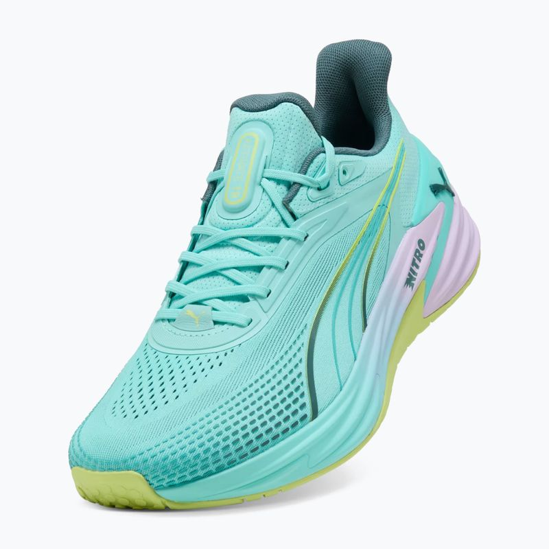 Training shoes PUMA Activate Nitro TR Hyrox intense mint/light lavender/sunny lime/herb garden 4