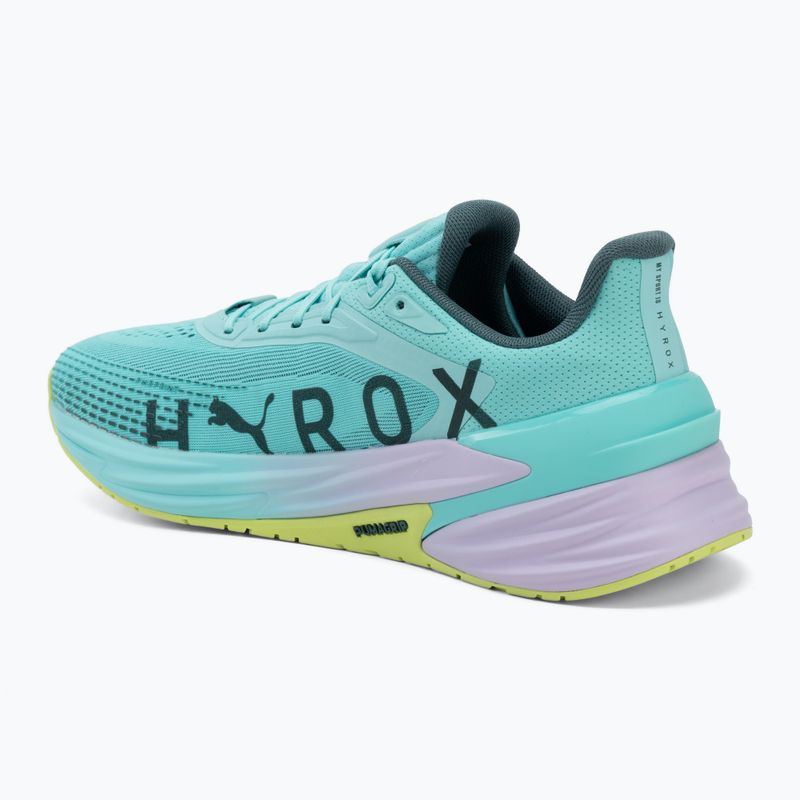 Training shoes PUMA Activate Nitro TR Hyrox intense mint/light lavender/sunny lime/herb garden 3