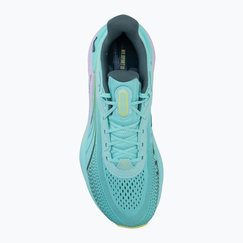 Training shoes PUMA Activate Nitro TR Hyrox intense mint/light lavender/sunny lime/herb garden 5