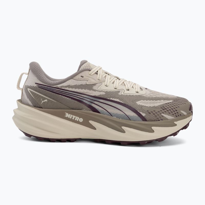 Women's running shoes Puma Velocity NITRO Trail silver fog/ruby 2