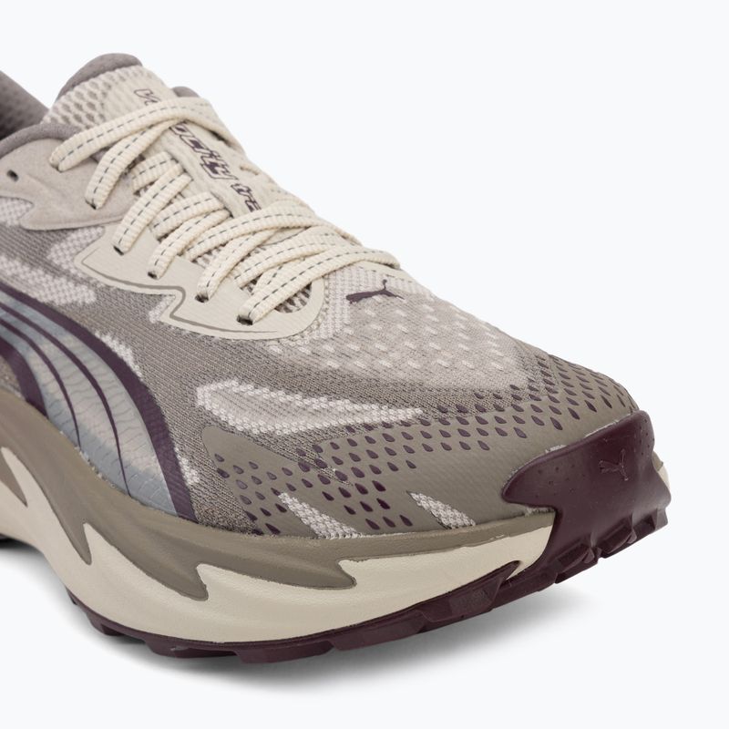 Women's running shoes Puma Velocity NITRO Trail silver fog/ruby 7