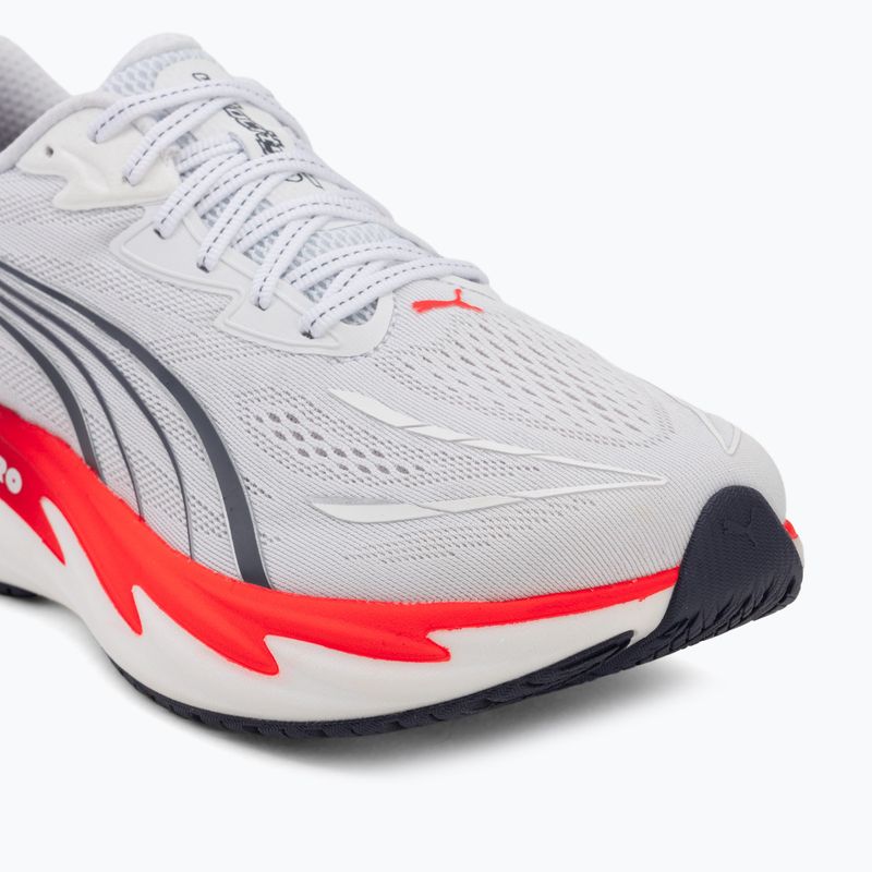 Men's running shoes Puma Velocity Nitro 5 puma white/ultra red 7