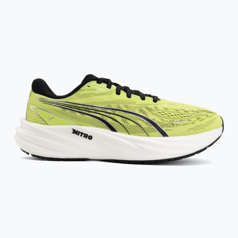 Men's running shoes Puma Velocity Nitro 5 sunny lime/moody gray 2