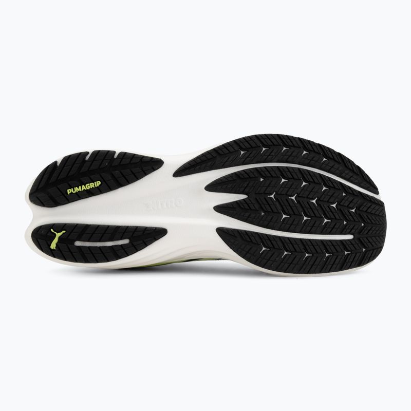 Men's running shoes Puma Velocity Nitro 5 sunny lime/moody gray 4