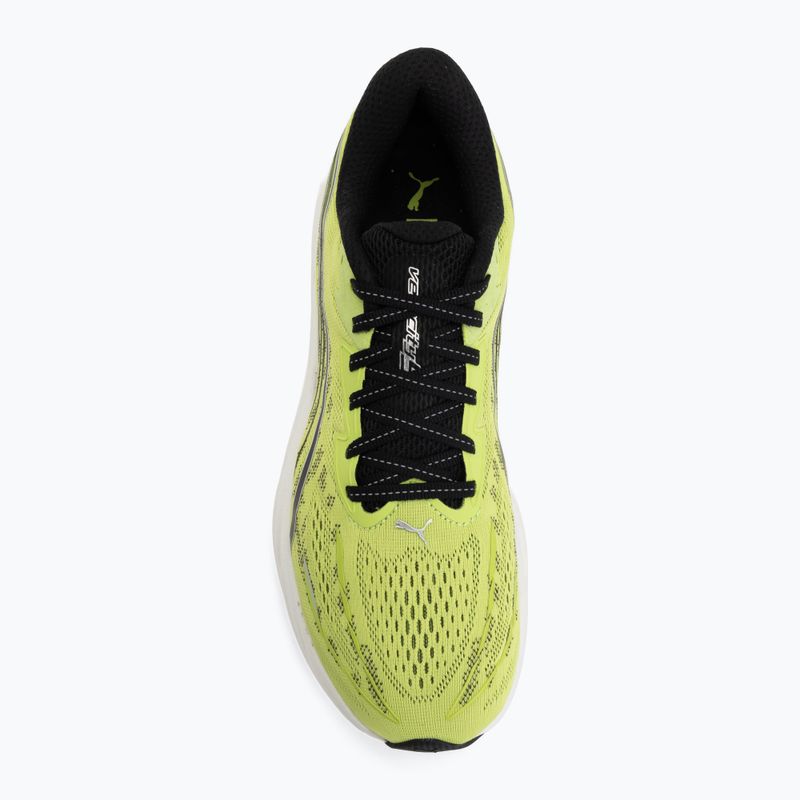 Men's running shoes Puma Velocity Nitro 5 sunny lime/moody gray 5