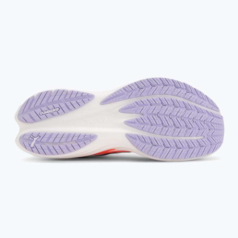 Women's running shoes Puma Velocity Nitro 5 puma white/ultra red 4