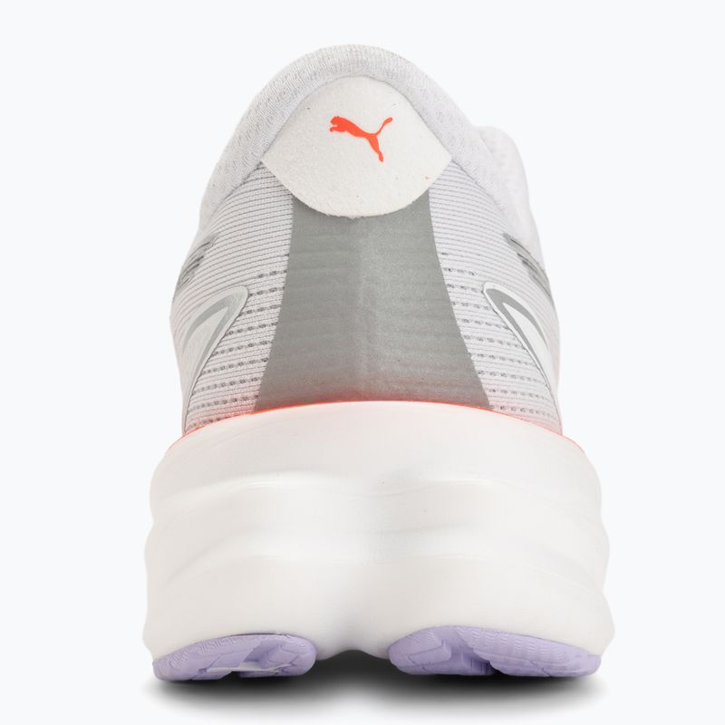 Women's running shoes Puma Velocity Nitro 5 puma white/ultra red 6