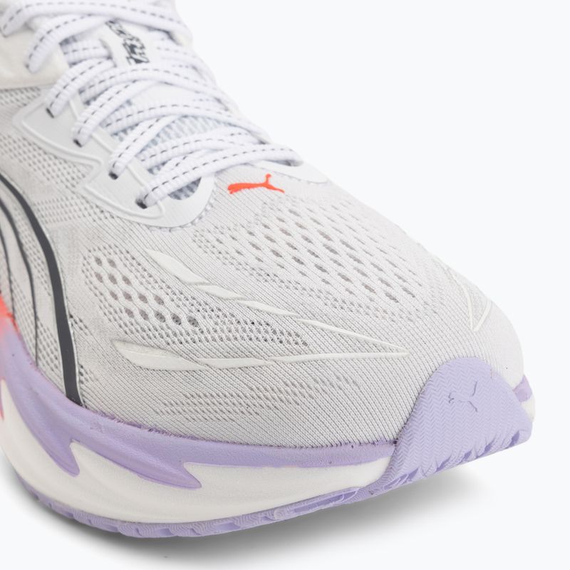 Women's running shoes Puma Velocity Nitro 5 puma white/ultra red 7