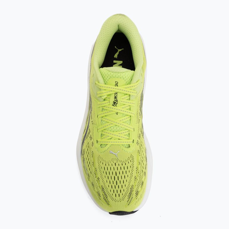 Women's running shoes Puma Velocity Nitro 5 sunny lime/puma black 5