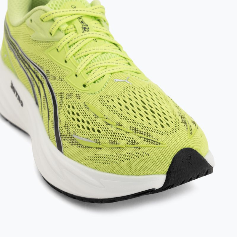 Women's running shoes Puma Velocity Nitro 5 sunny lime/puma black 7