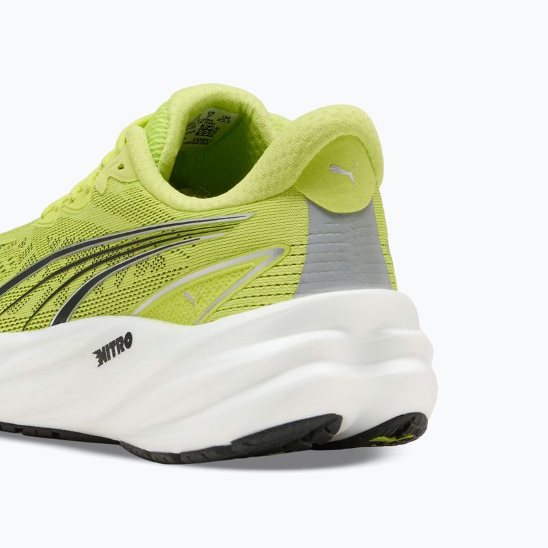 Women's running shoes Puma Velocity Nitro 5 sunny lime/puma black 6