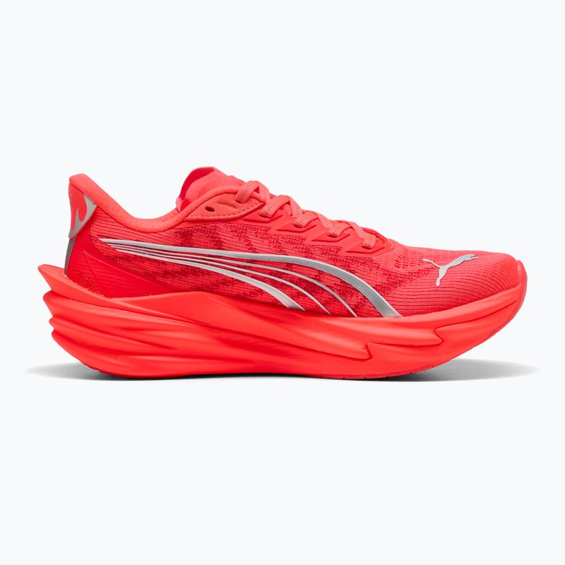 Women's running shoes PUMA Deviate Nitro 4 ultra red/puma silver 2