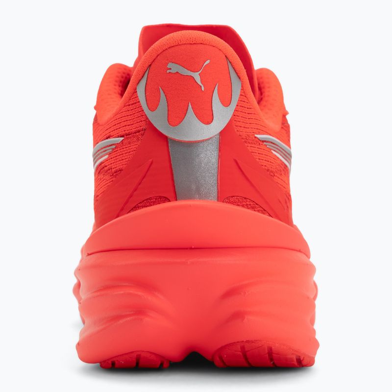 Women's running shoes PUMA Deviate Nitro 4 ultra red/puma silver 6