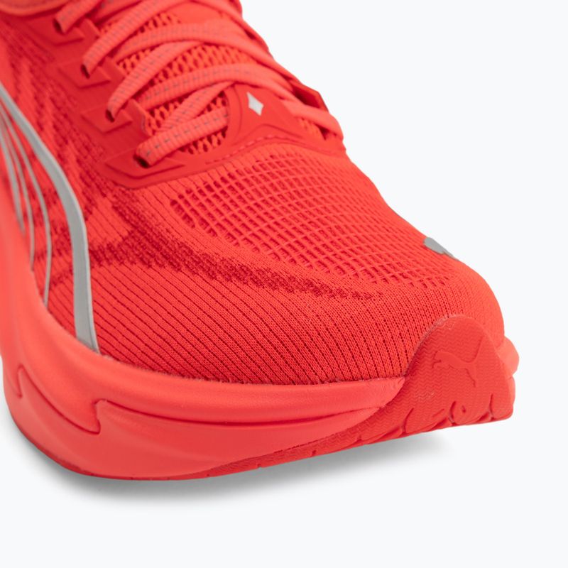 Women's running shoes PUMA Deviate Nitro 4 ultra red/puma silver 7