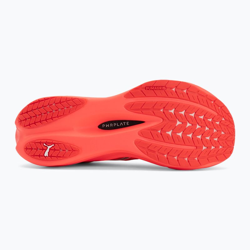 Men's running shoes PUMA Deviate Nitro 4 ultra red/puma silver 4
