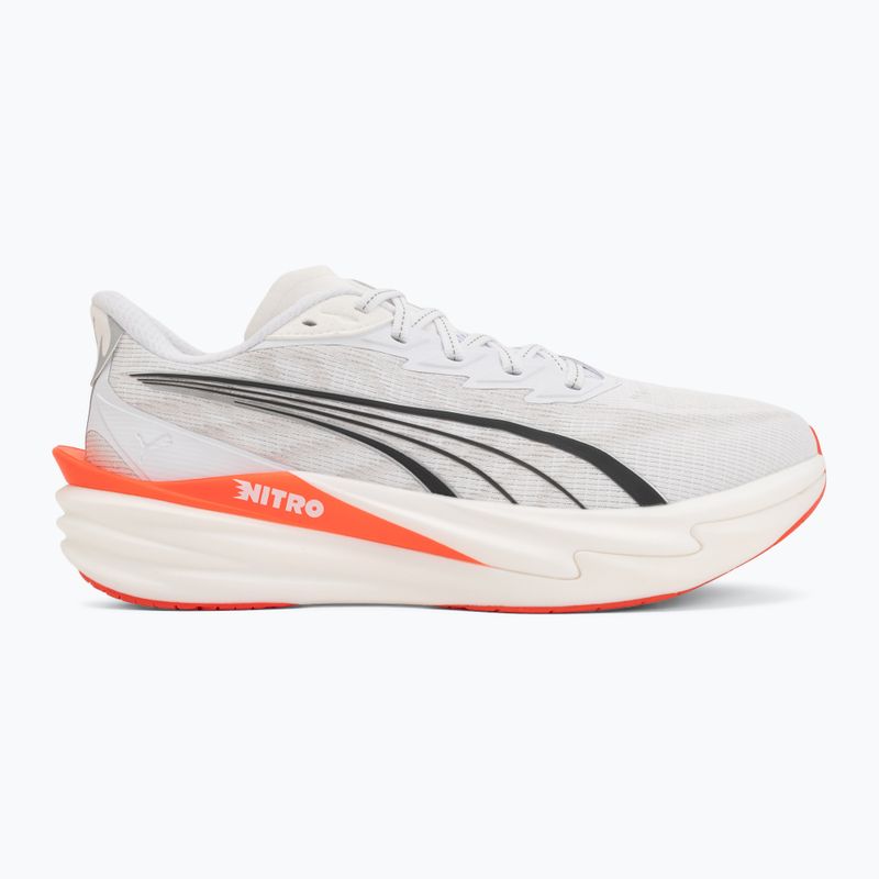 Men's running shoes PUMA Deviate Nitro 4 puma white/ultra red 2