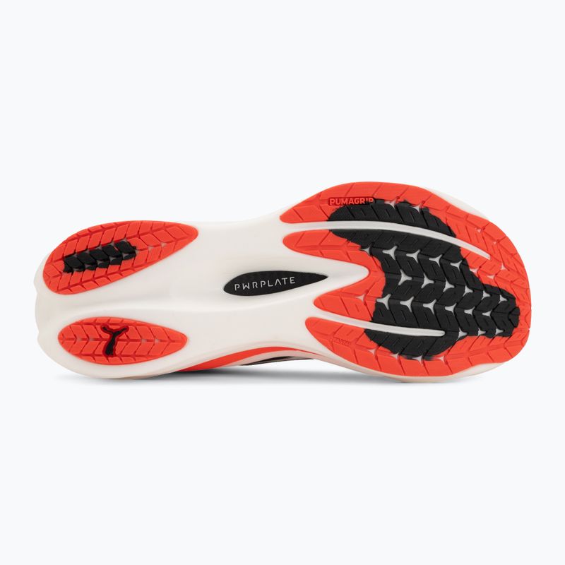 Men's running shoes PUMA Deviate Nitro 4 puma white/ultra red 4
