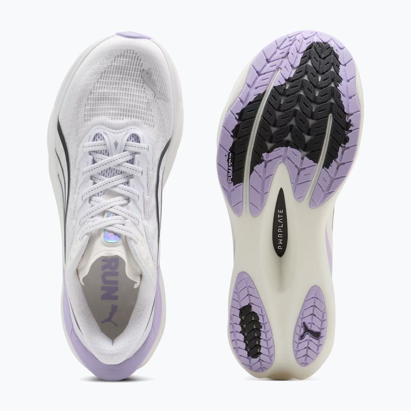 Women's running shoes PUMA Deviate Nitro 4 puma white/light lavender 5