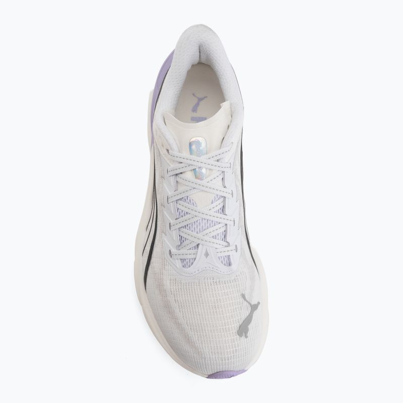 Women's running shoes PUMA Deviate Nitro 4 puma white/light lavender 5
