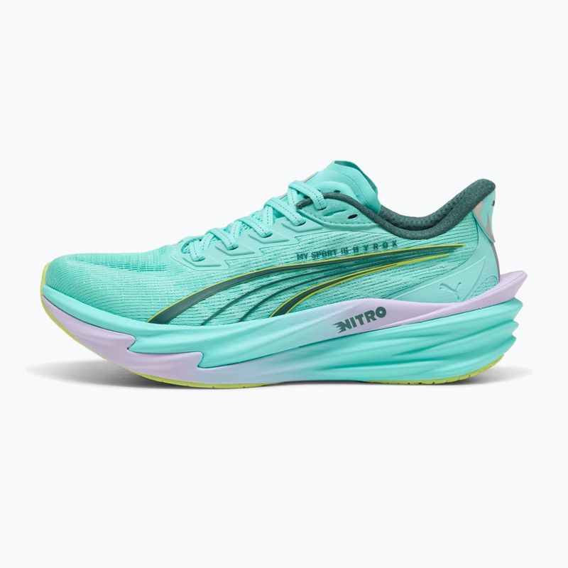 Women's training shoes PUMA x HYROX Deviate Nitro 4 intense mint/light lavender 8