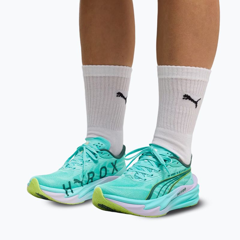 Women's training shoes PUMA Deviate Nitro 4 X Hyrox intense mint/light lavender 7