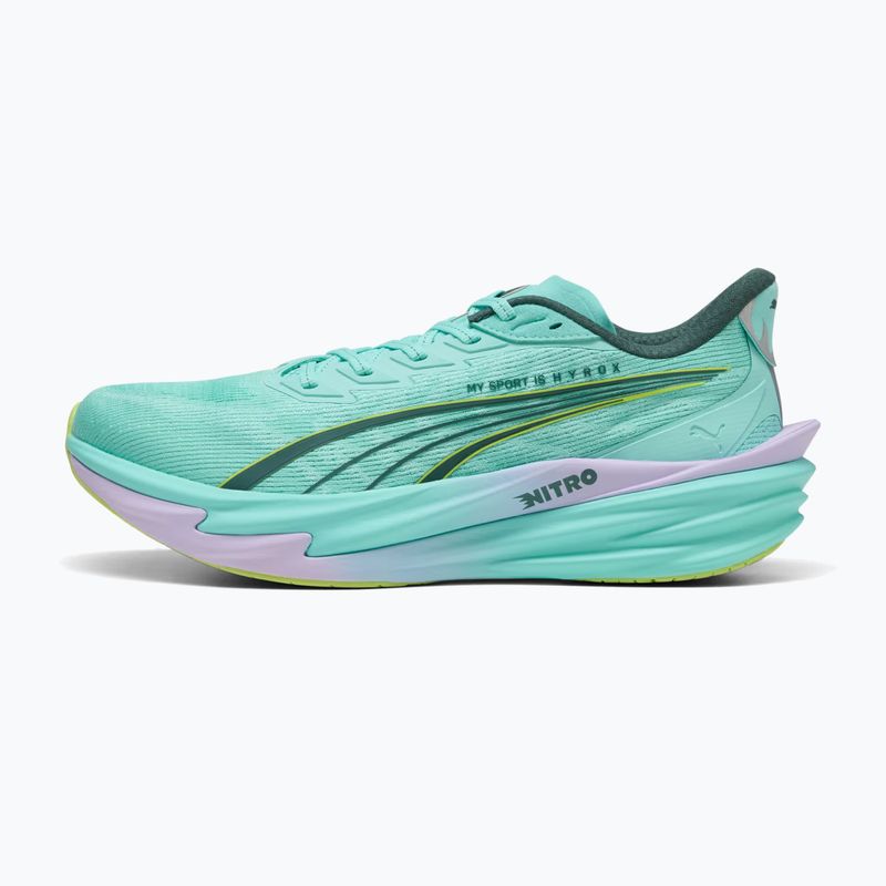 PUMA x HYROX Deviate Nitro 4 training shoes intense mint/light lavender 8