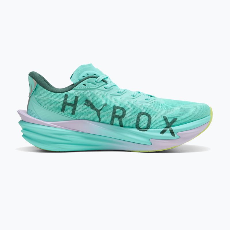 Training shoes PUMA Deviate Nitro 4 X Hyrox intense mint/light lavender 2