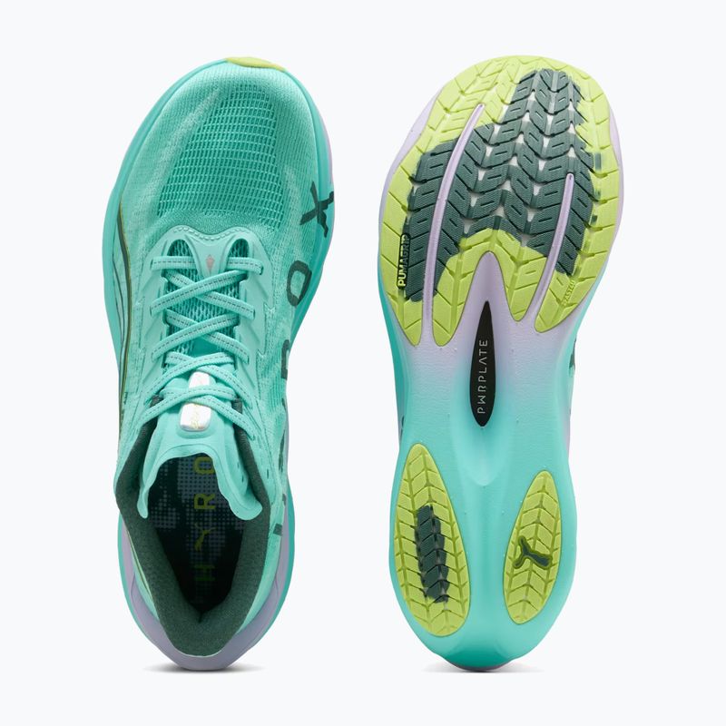 Training shoes PUMA Deviate Nitro 4 X Hyrox intense mint/light lavender 5