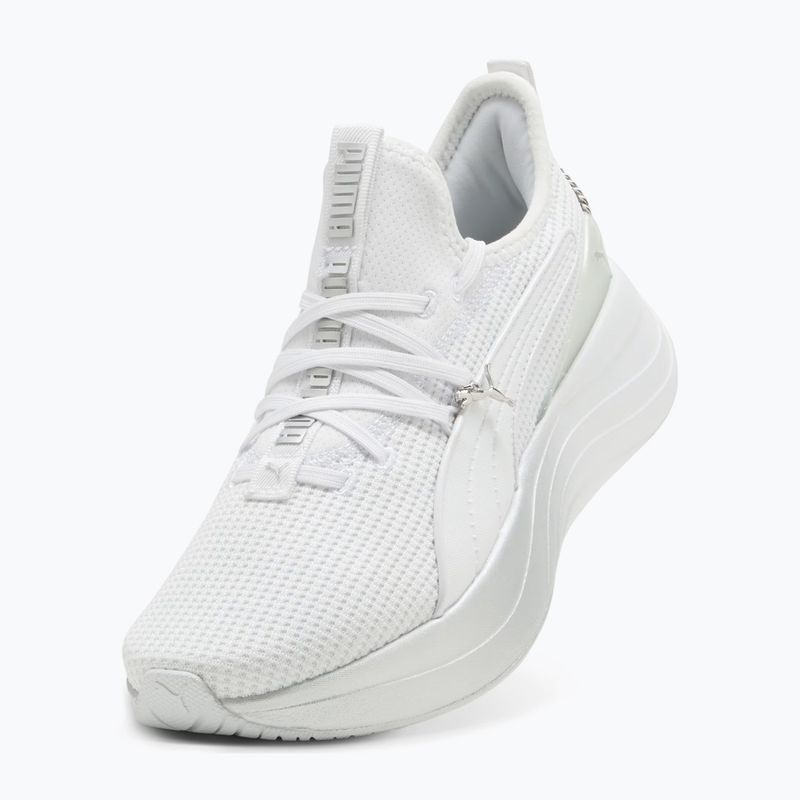 Women's shoes PUMA Softride Sabrina Polished Chrome puma white/silver mist/puma silver 4