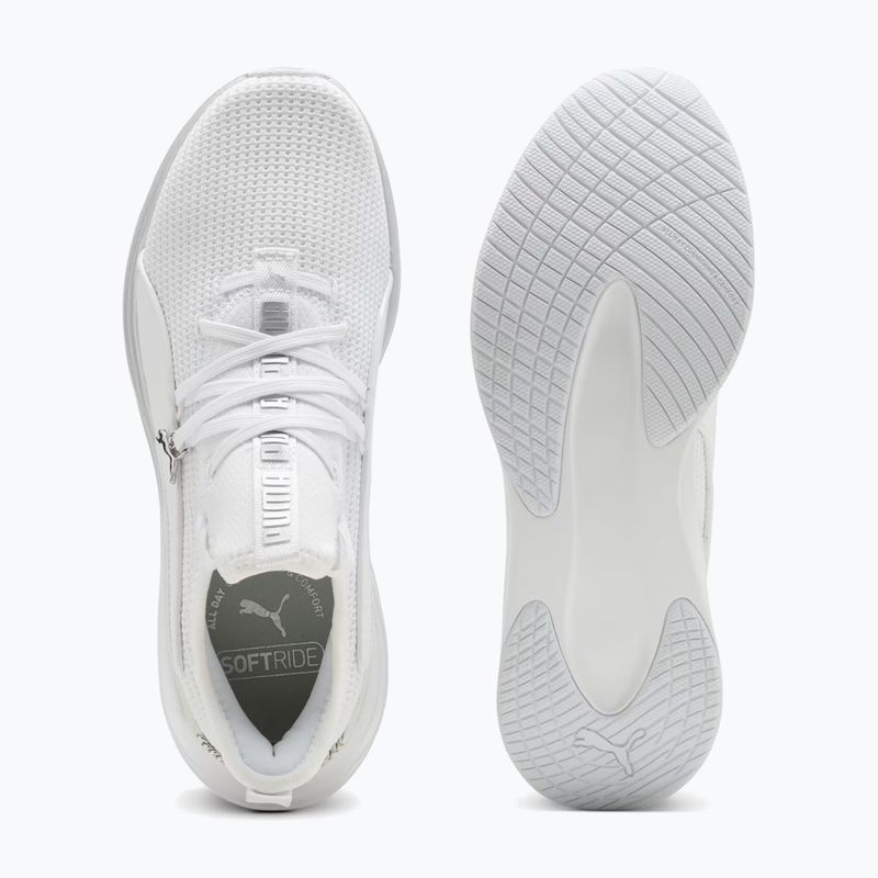 Women's shoes PUMA Softride Sabrina Polished Chrome puma white/silver mist/puma silver 5