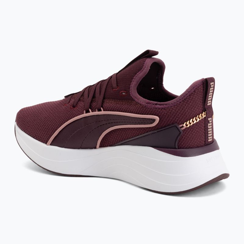 Women's shoes Buty Puma Softride Sabrina ruby noir/dusky rose 3