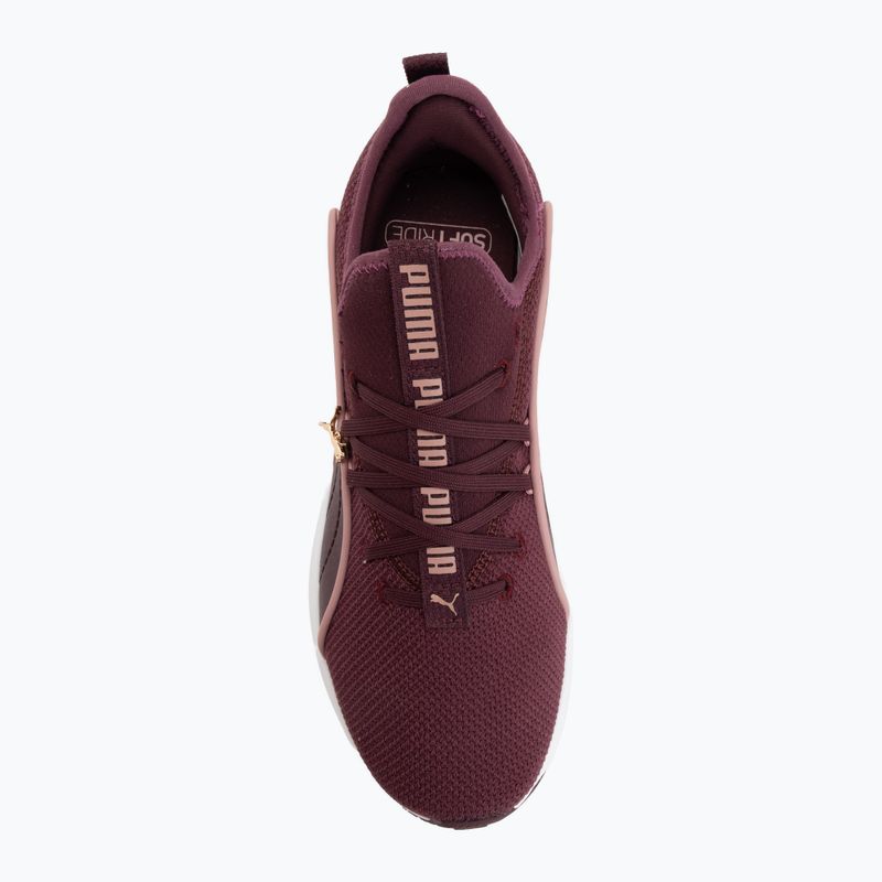 Women's shoes Buty Puma Softride Sabrina ruby noir/dusky rose 5
