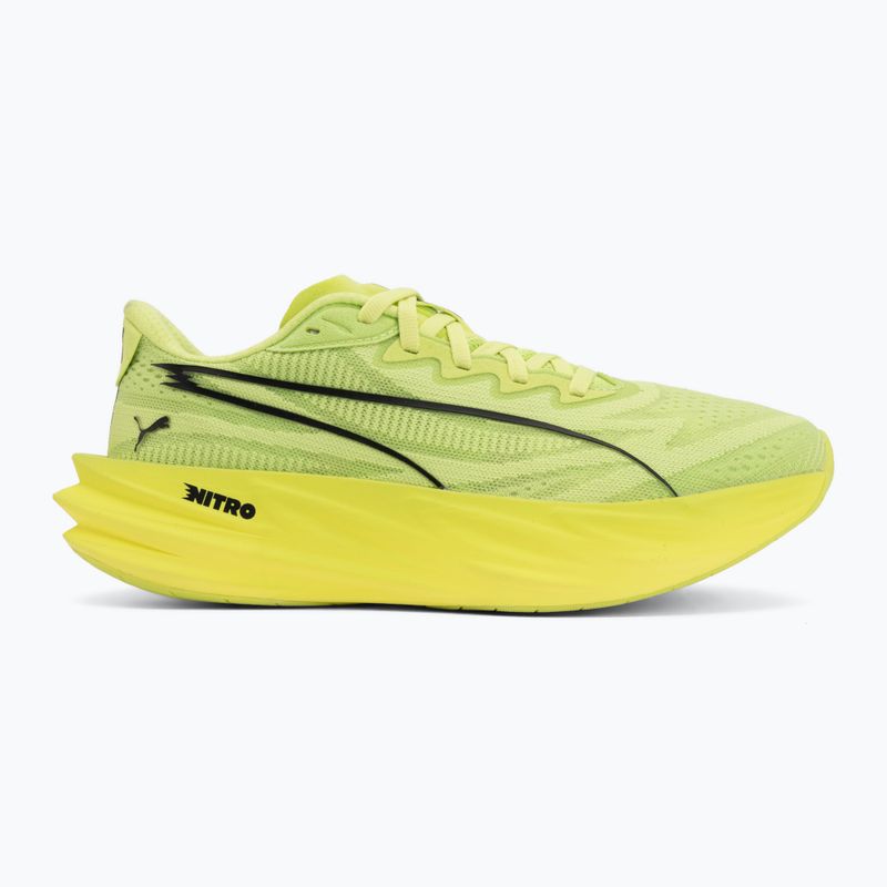 Women's running shoes Puma Deviate Pure Nitro sunny lime 2