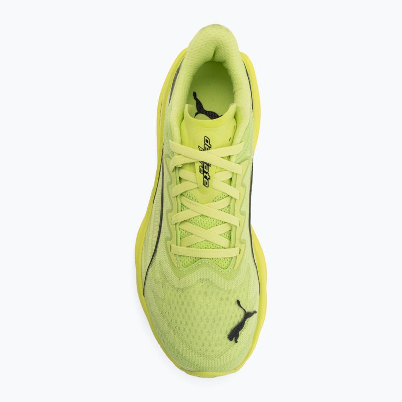 Women's running shoes Puma Deviate Pure Nitro sunny lime 5