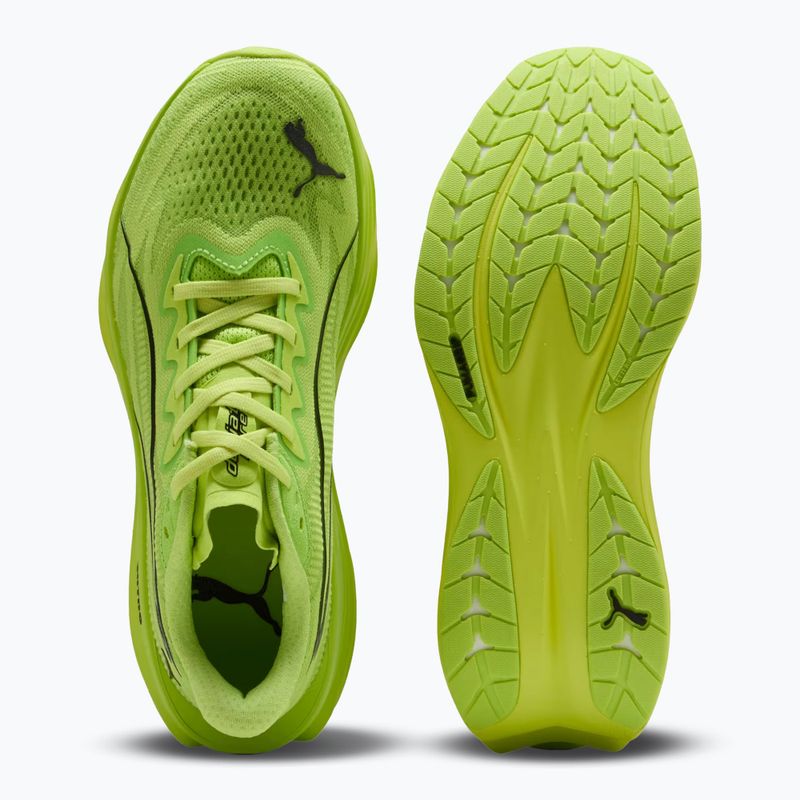 Women's running shoes Puma Deviate Pure Nitro sunny lime 5