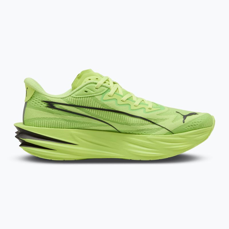 Men's running shoes Puma Deviate Pure Nitro sunny lime/puma black 2