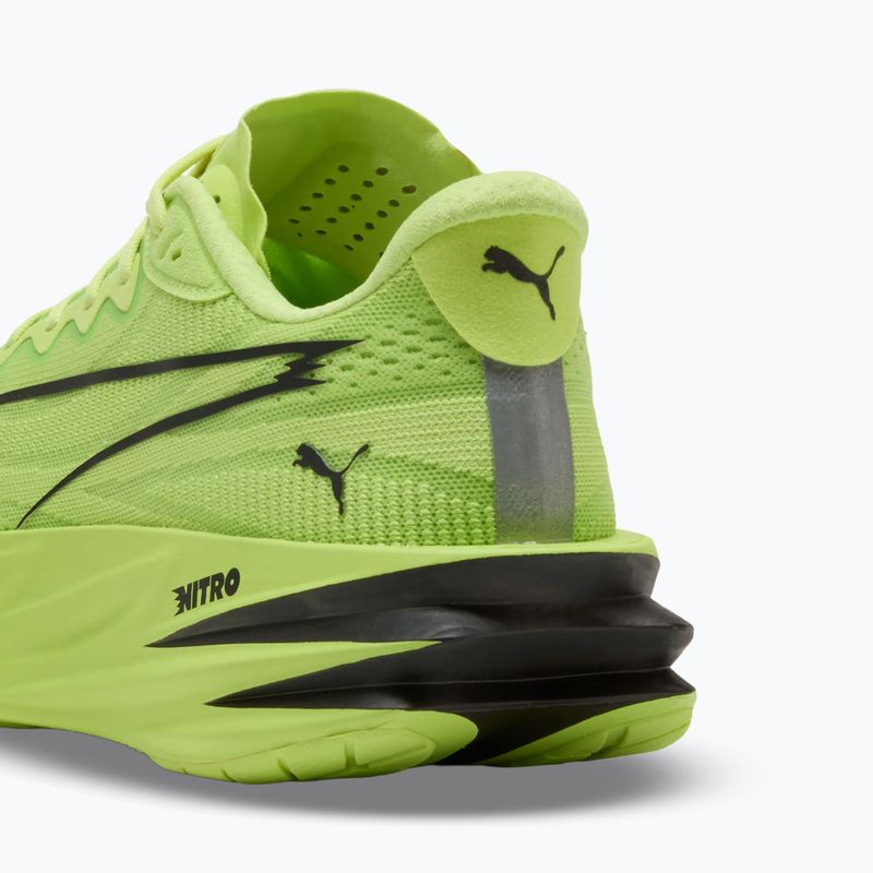 Men's running shoes Puma Deviate Pure Nitro sunny lime/puma black 5
