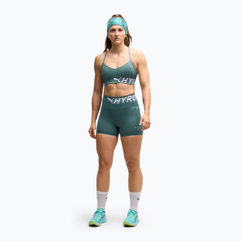 PUMA x HYROX Strappy Pwrmode Herb Garden Training Bra 2