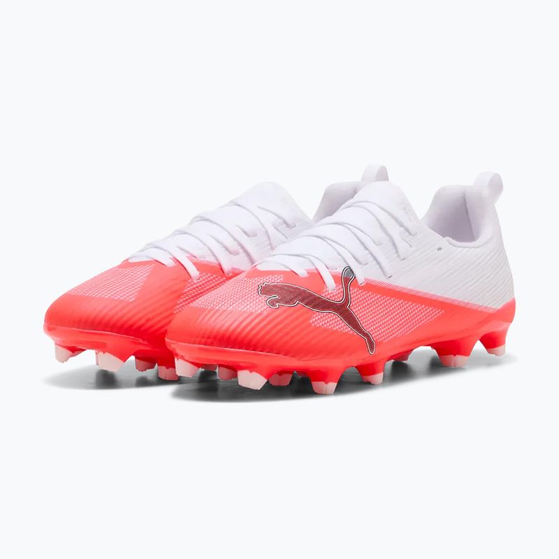 Children's football boots PUMA Ultra 7 Match FG/AG Jr ultra red/puma black/puma white 3