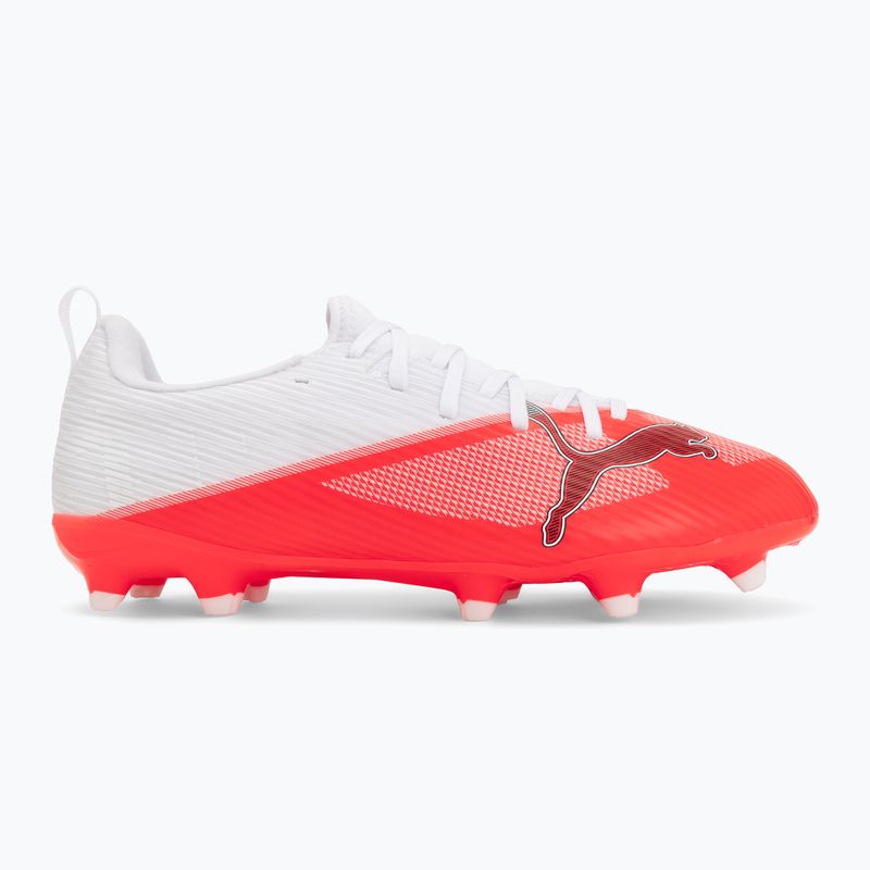 Children's football boots PUMA Ultra 7 Match FG/AG Jr ultra red/puma black/puma white 2